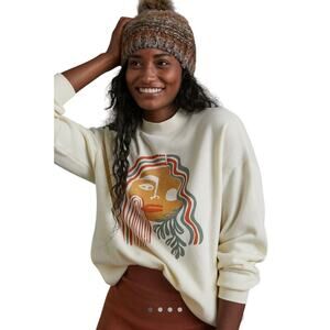 Anthropologie Dazey LA graphic sweatshirt tunic sz XL